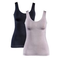 Get In Shape Pack of 2 Tank Top Slimming Vest for Women (GIS15)
