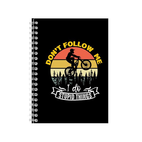 Cycling Notebook Cyclist Gift Idea Writing Book Notepad Pad 32