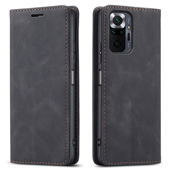 SIXTEEN10 Magnetic Wallet Phone Case for Xiaomi Redmi Note 10 Pro (2021)