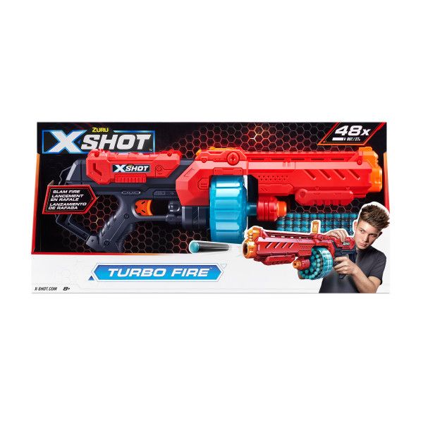 X-Shot Excel Turbo Fire Blaster (48 Darts)