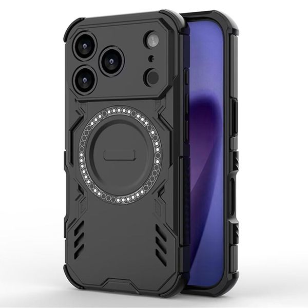 Magnetic Case Compatible with iPhone 17 Pro Max Protection Shockproof Cover