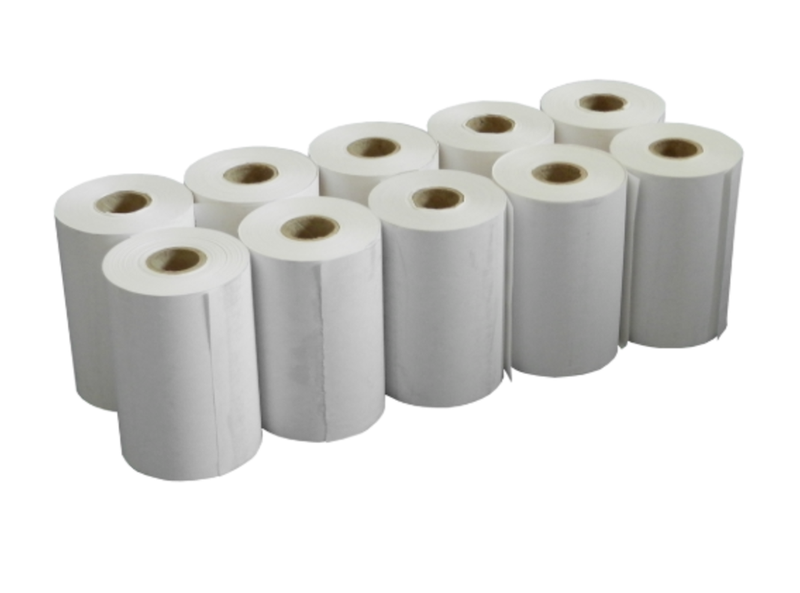 Treeline 57mm x 40mm Adding Rolls Thermal Till Speed Point Rolls - 10 Pack