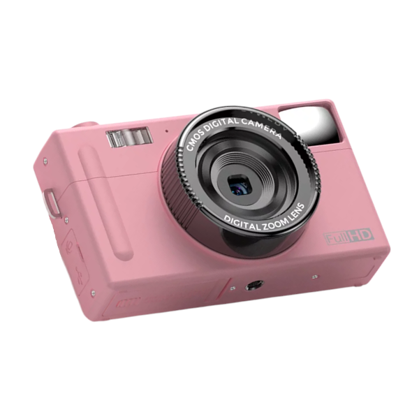4K Recording Digital Camera With Electronic Stabilization Support - Black