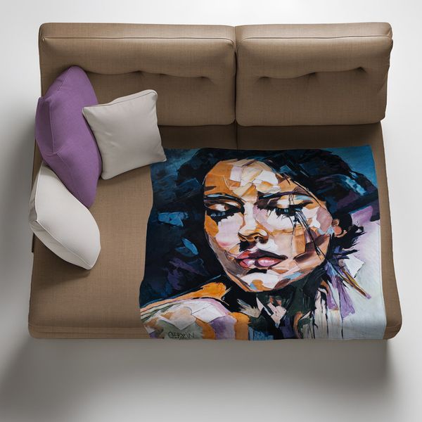 Untold secrets Light Weight Fleece Blanket by Cherylin Louw