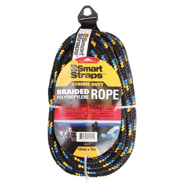 Braided Polypropylene Rope 12mm 15M