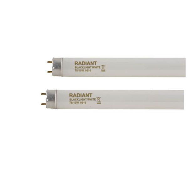 RADIANT Spare Light T8 G13 Tube for Insect Killer - 10W (Bulk Pack of 2)