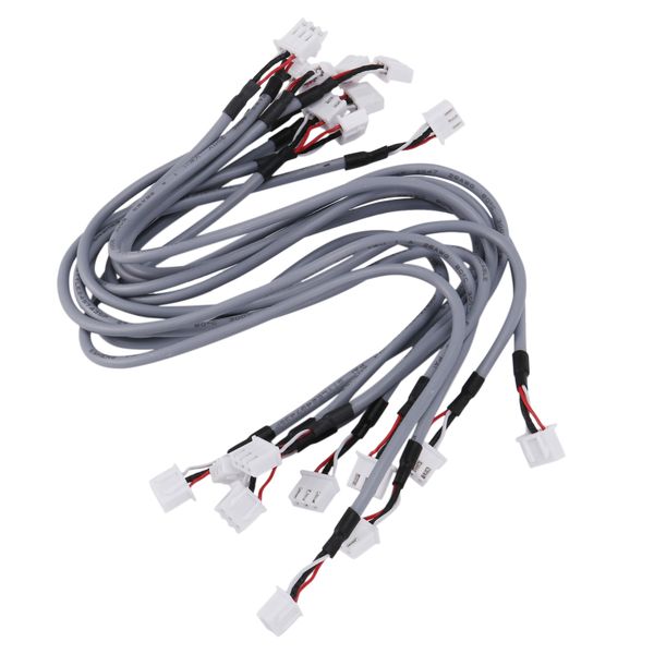 10 x Xh2.54 3P Audio Signal 2.0 Channel Shielding Input Cable