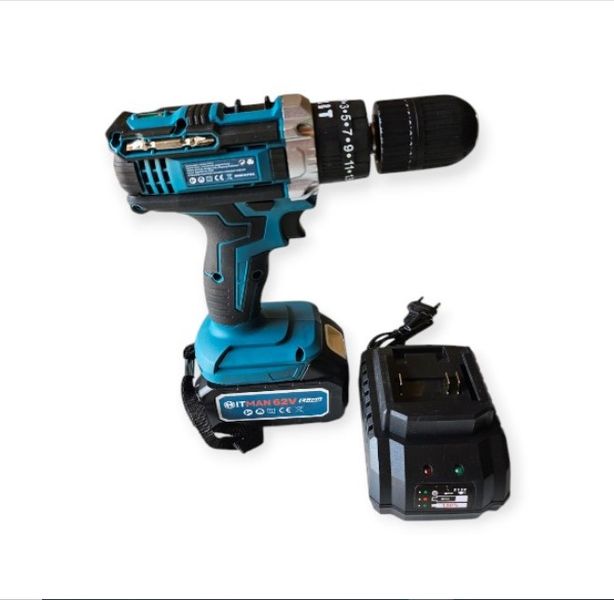 Hitman VND9055 Li-ion 62V Rechargeable Cordless Hand Drill Power Tool