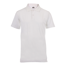 Golf Shirt - Polo T-Shirt - Promotional Golfer T-Shirt Promo - White ...