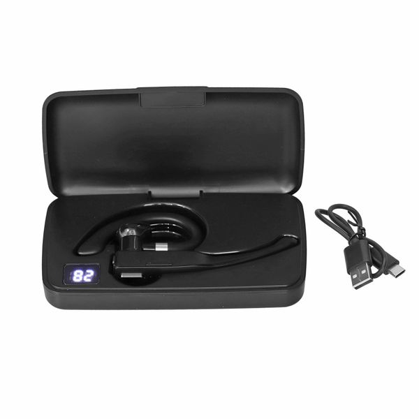 YYK525 Business Bluetooth Headset Wireless Over Ear with LED Power Display