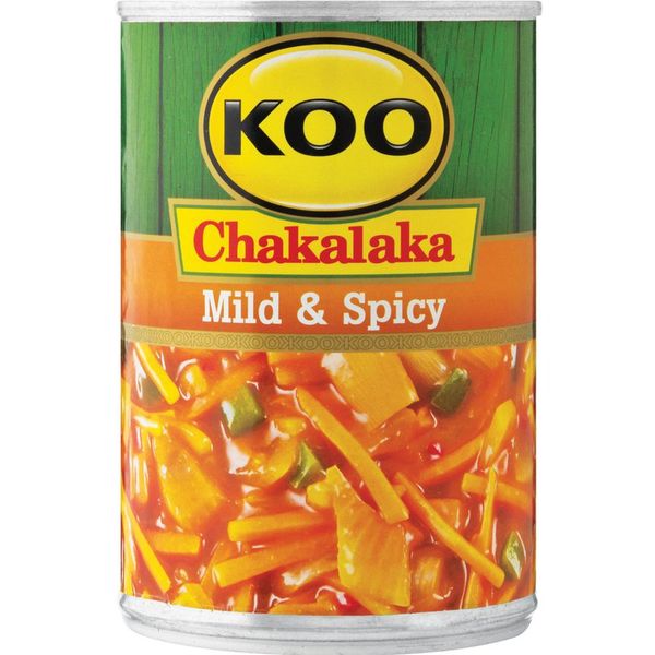 KOO Mild &amp; Spicy Chakalaka 12x410g