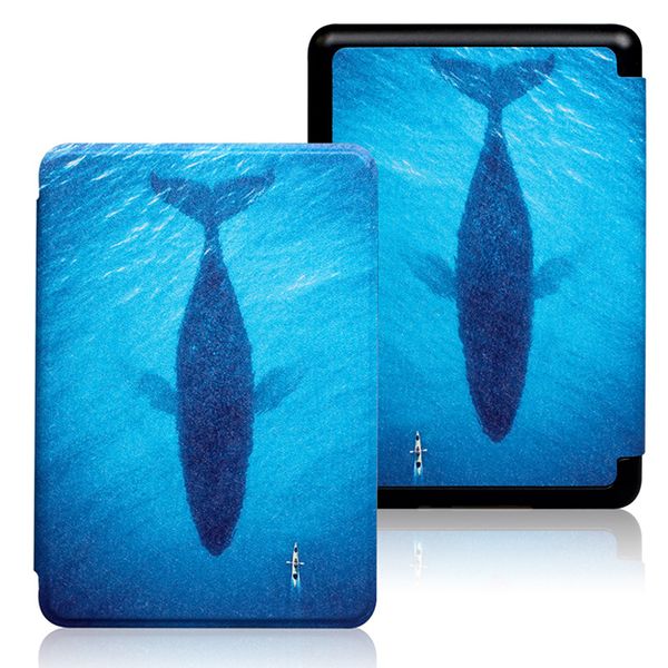 Amazon Kindle 6" Wi-Fi 16GB (11th Gen 2024 Model) Cover Bundle - Blue Whale