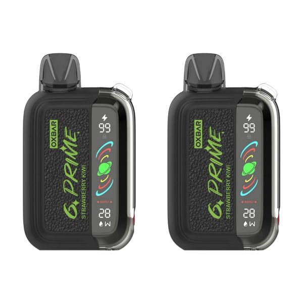 Oxbar Prime 25k Puffs MMF Disposable Vapes - Strawberry Kiwi (Pack of 5)