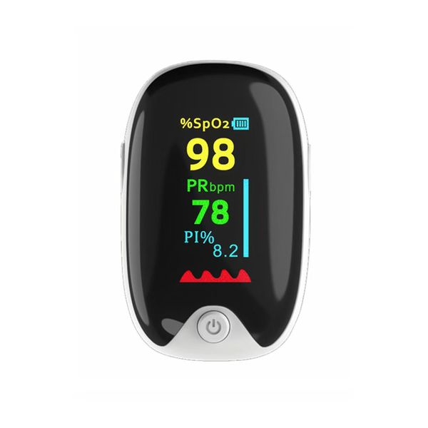 Fingertip Pulse Oximeter, SpO2 &amp; Heart Rate Monitor