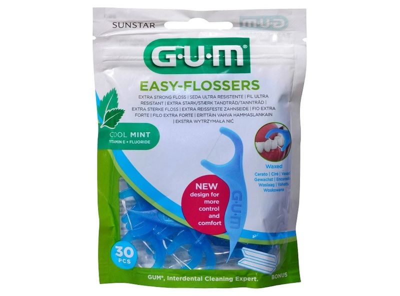 Sunstar G.U.M Easy-Flossers Single-use 30 Picks
