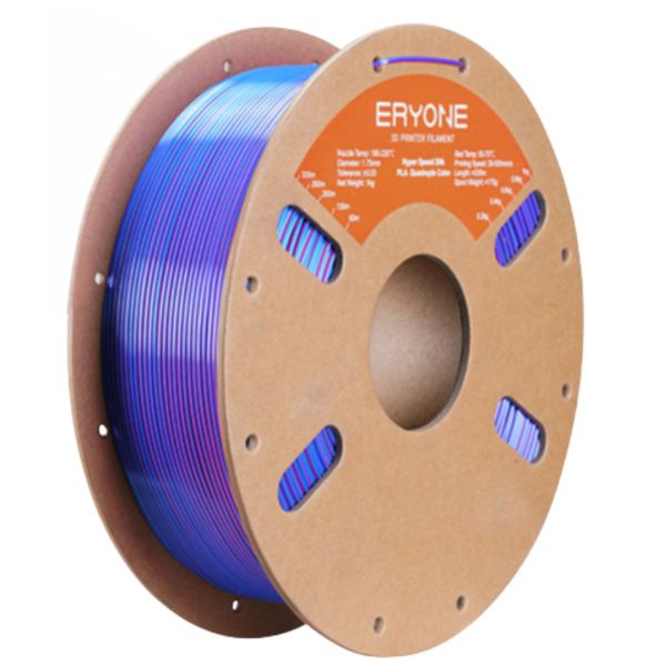 ERYONE QUAD Colour Silk PLA Filament (Electric Night)