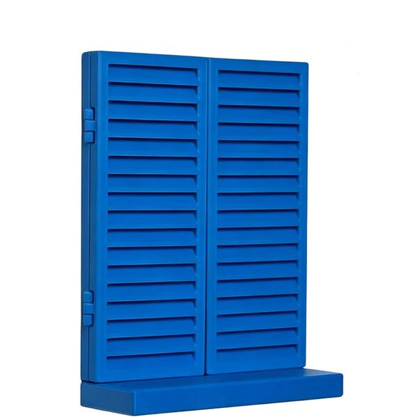 Mediterranean Window Photo &amp; Key Holder, Mediterranean Shutter Photo Frame