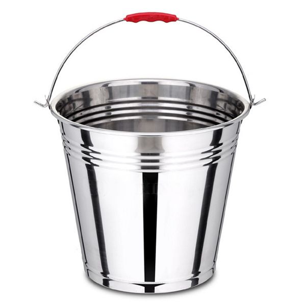 Stainless Steel Metal Bucket 8lt