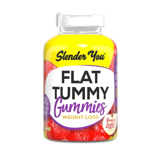 Slender you Flat Tummy Gummy Naughty Apple 60 Gummies