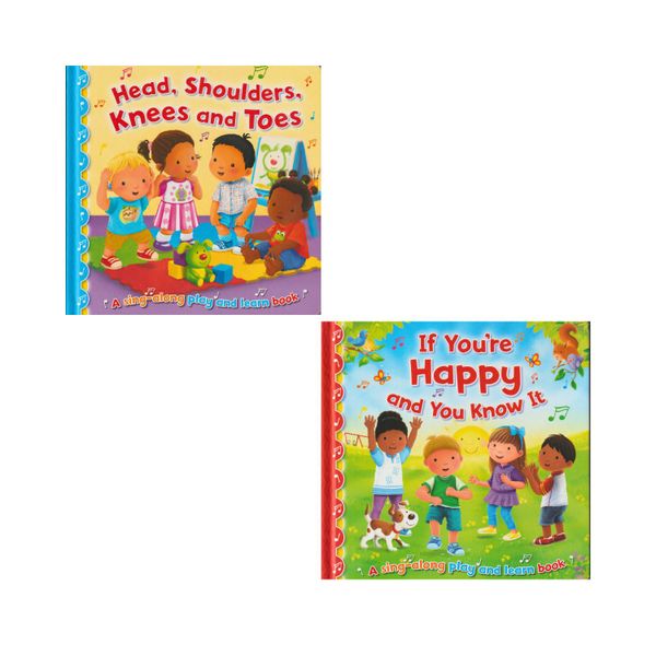 Play, Learn, and Sing Along Nursery Rhymes: Set of 2 Books