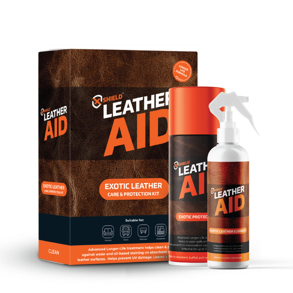 XShield Leather Aid Exotic Care and Protection Kit