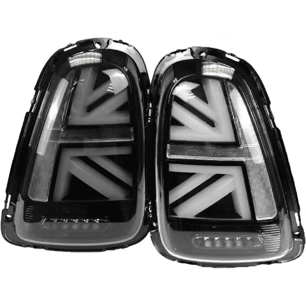 Union Jack Led Tail Lights Assembly Compatible for BMW R56 R57 R58