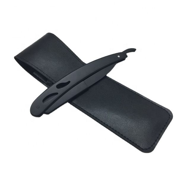 Old School Cut Throat Black Razor