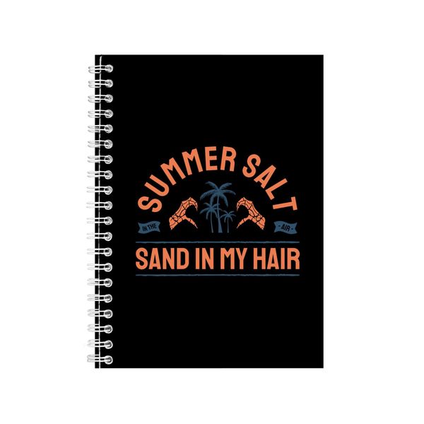 Summer Salt In The Air 4 Notebook Summer Gift Idea A4 Notepad 150