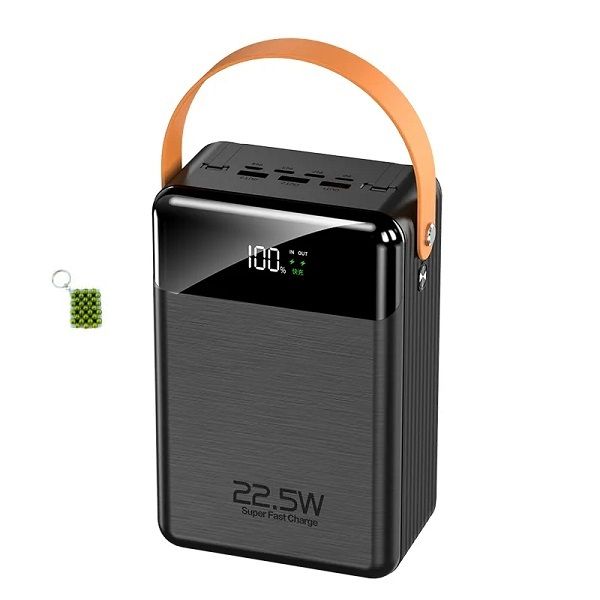 PD122 Fast Charging Power Bank 80000mah with PD Port + LED Light &amp; Key Chain