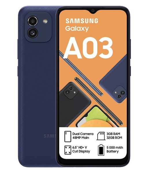 Samsung Galaxy A03 32GB Dual Sim Blue VC Locked