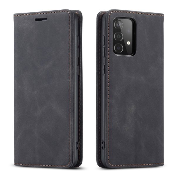 Magnetic Wallet Phone Case Compatible with Samsung Galaxy A72