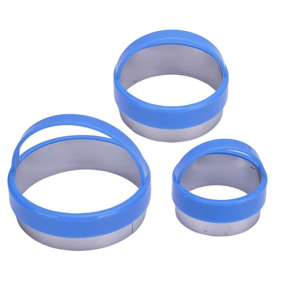 Creative Cooking Round Cookie Cutters- Set of 3