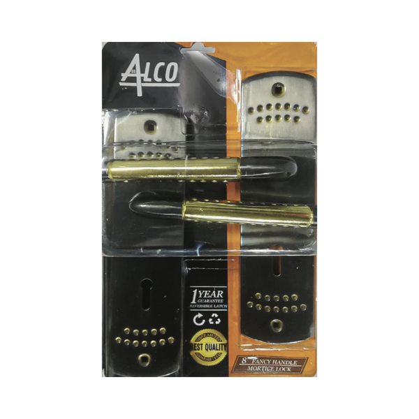 Alco Heavy Duty Fancy Handle Mortice Lockset F01891