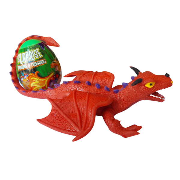 Dinosaur Red Life-Like with Surprise Egg