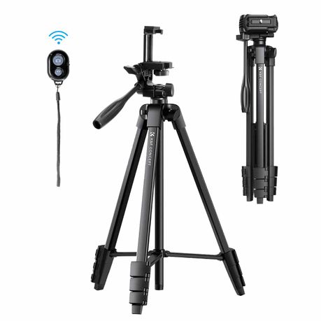 K&F Compact-Vlogger Tripod which Includes Remote and Phone Mount | KF09.125 Image