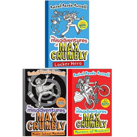 The Misadventures of Max Crumbly Series 3 Books Collection Set, Shop  Today. Get it Tomorrow!