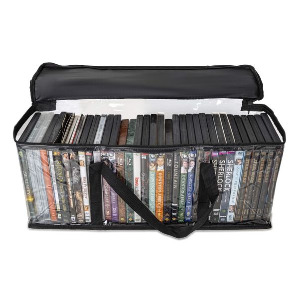 DVD Storage Bags,Black, Premium Quality