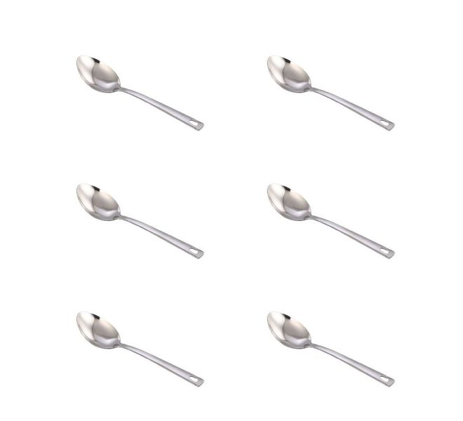 Stainless Steel Serving Spoon - Set of 6