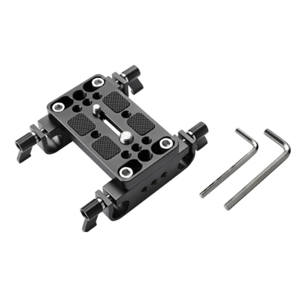 Camera Mounting Plate Pro Dslr Shoulder Mount Support Rig (A)