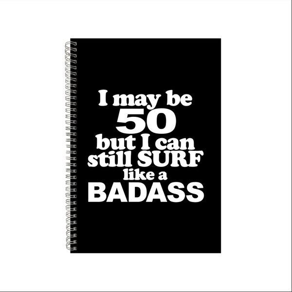 Surfing Notebook Surfer Gift Idea A4 Notepad Pad 34