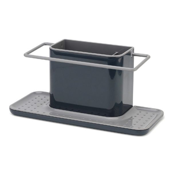 Kitchen Sink Organiser Large (Black &amp; Grey)