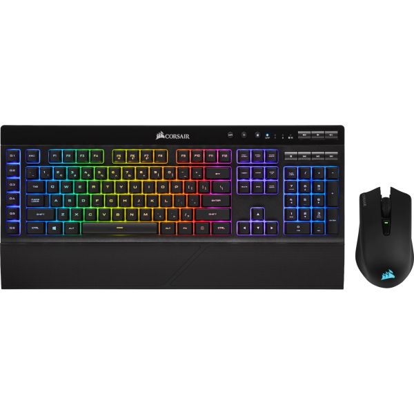 Corsair K57 RGB Wireless Gaming keyboard+Harpoon RGB Wireless Gaming Bundle