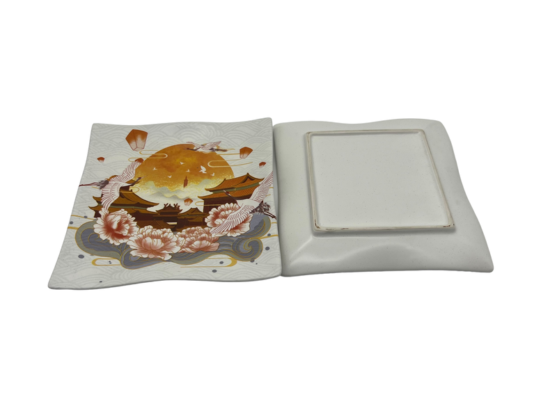 Sunset Collectable Plate - 3-Piece