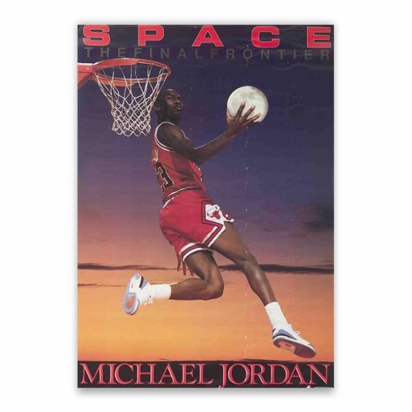 Michael Jordan Space The Final Frontier Poster - A1