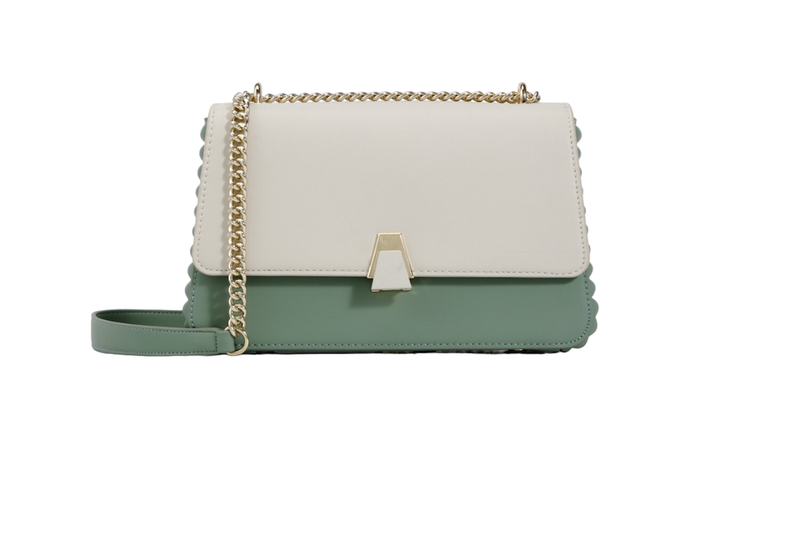 Chrisbella Classic Executive Green Handbag