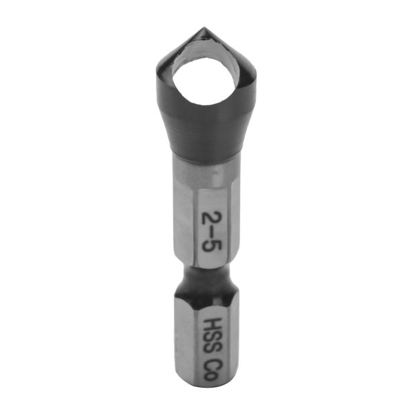 Hrc89 Tialn Coating 1/4Inch Hex Shank Countersink Drill Bit 2-5Mm