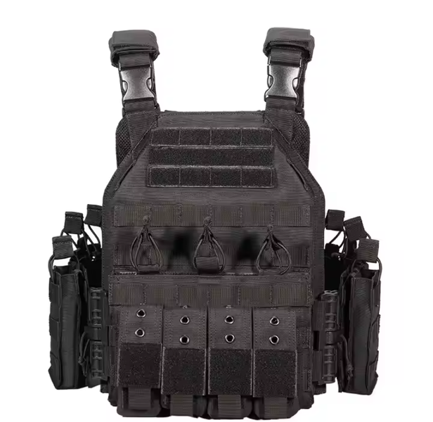 Adjustable Heavy-Duty Tactical Vest - Secure &amp; Comfortable Combat Gear