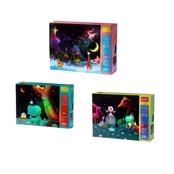 Artist Jigsaw Puzzle - 300 Piece - Set of 3