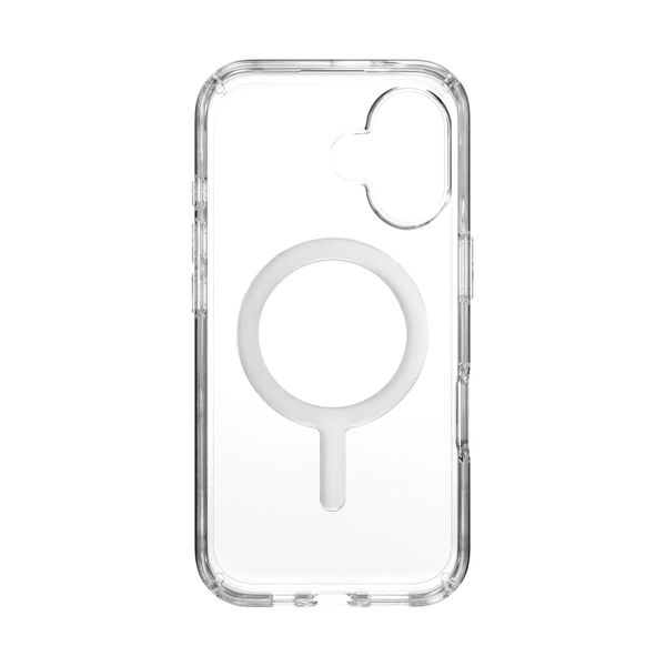 Speck Apple iPhone 16 Presidio Perfect Clear Magsafe Case Cover - Clear with Chrome