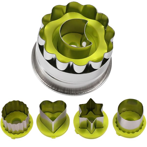 6pcs stainless PP steel mold biscuit mold food mold baking suitable Shapes